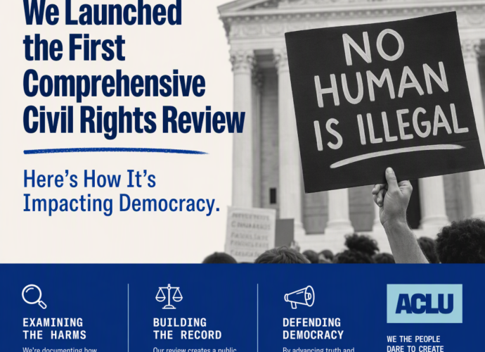 AI-generated image: We Launched the First Comprehensive Civil Rights Review of M