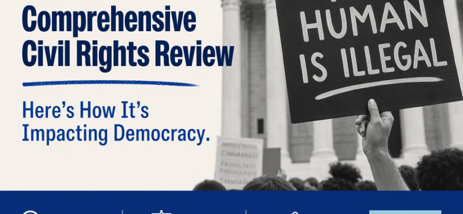 AI-generated image: We Launched the First Comprehensive Civil Rights Review of M